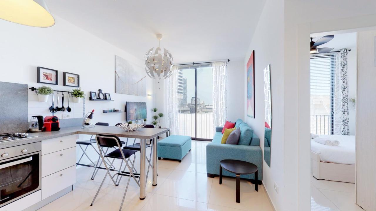 Stylish 1Br Flat For 4 Ppl In Allenby By Holyguest Тел Авив Екстериор снимка